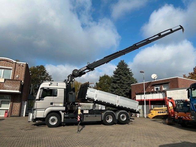 MAN 28.500 TGS 3Skipper + Fassi 395 Kran+Greifer 6x2 - Camion grue: photos 5 MAN 28.500 TGS 3Skipper + Fassi 395 Kran+Greifer 6x2 - Camion grue: photos 5