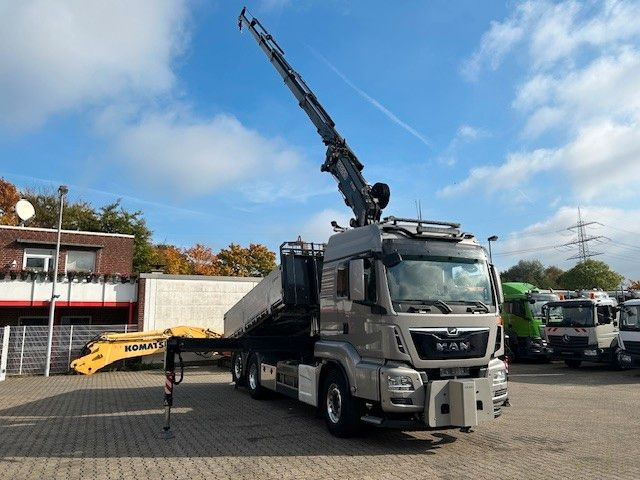 MAN 28.500 TGS 3Skipper + Fassi 395 Kran+Greifer 6x2 - Camion grue: photos 1 MAN 28.500 TGS 3Skipper + Fassi 395 Kran+Greifer 6x2 - Camion grue: photos 1