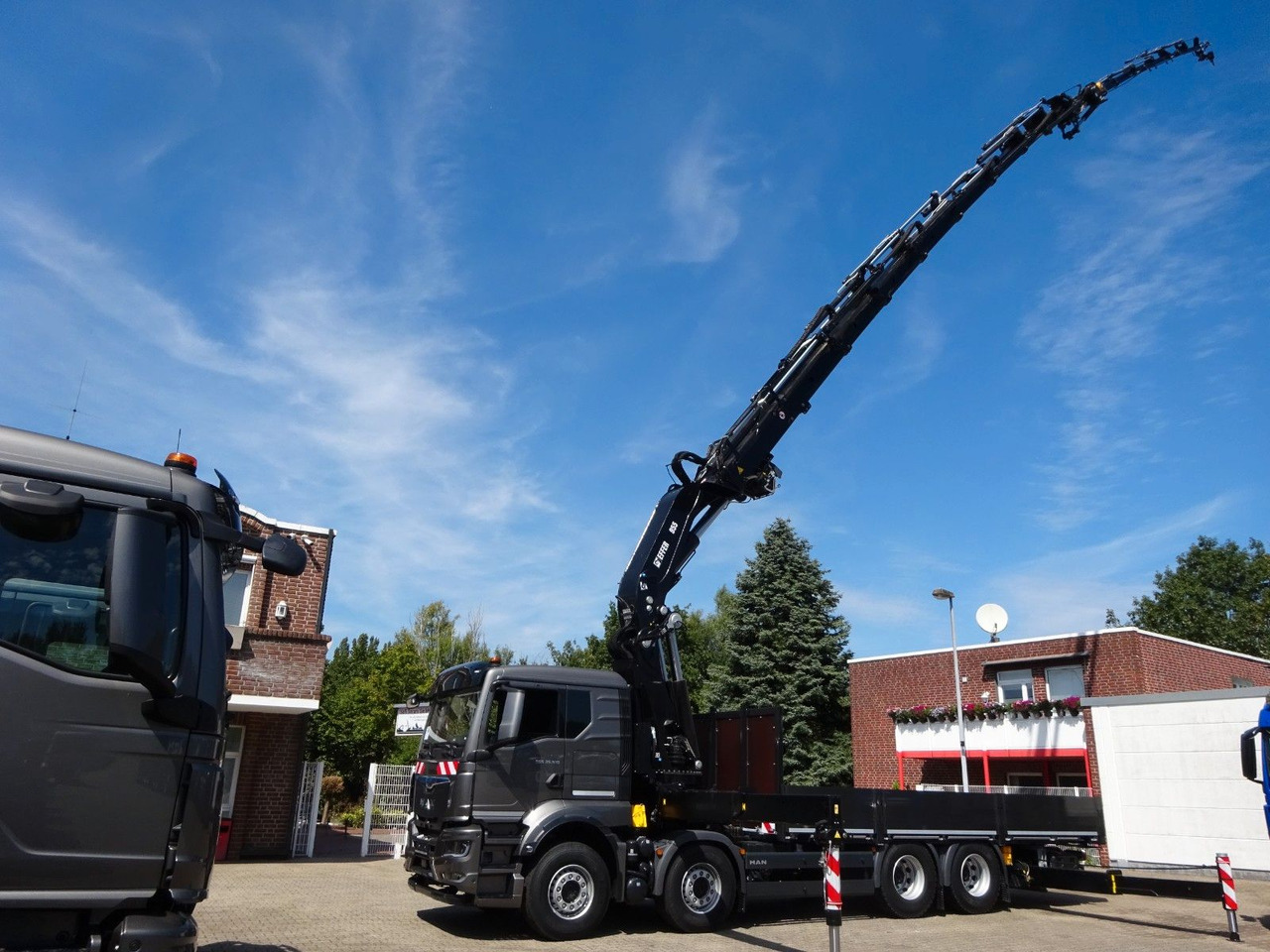 MAN 35.510 P+ 955 Effer jib Seilwind(100t Meterkran MAN 35.510 P+ 955 Effer jib Seilwind(100t Meterkran - Camion grue, Camion plateau: photos 5 MAN 35.510 P+ 955 Effer jib Seilwind(100t Meterkran MAN 35.510 P+ 955 Effer jib Seilwind(100t Meterkran - Camion grue, Camion plateau: photos 5