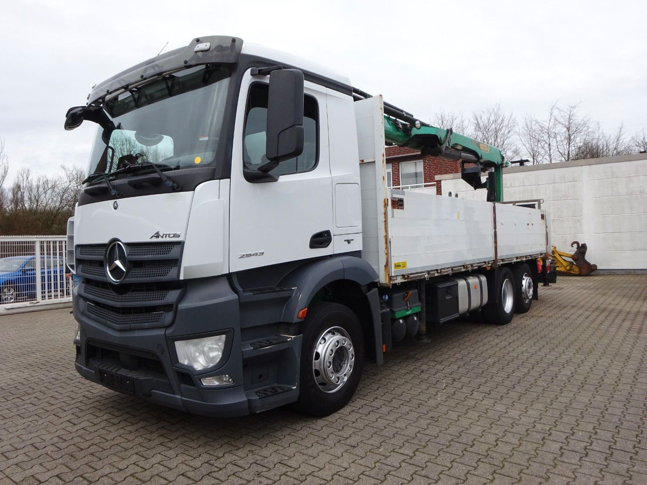 Camion grue, Camion plateau Mercedes-Benz 2543 Antos Baustoff +PK 26001  bis 20 m Auslage Mercedes-Benz 2543 Antos Baustoff +PK 26001  bis 20 m Auslage: photos 9