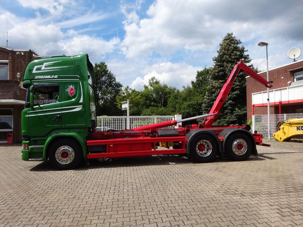 Scania R580 V8 MEILLER Neu Zustand - Camion ampliroll: photos 1 Scania R580 V8 MEILLER Neu Zustand - Camion ampliroll: photos 1