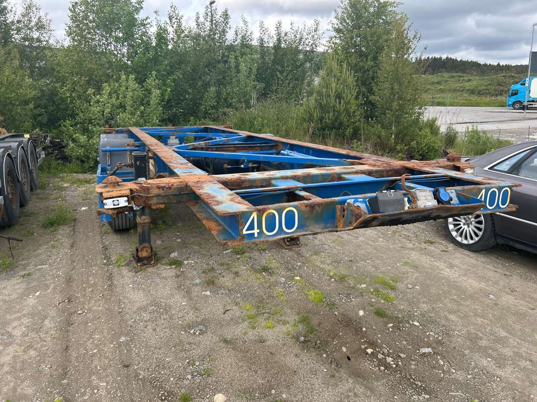 2004 Container-henger TURBO`HOET CONTAINERSEMITRAILER EU-godkjent - Semi-remorque porte-conteneur/ Caisse mobile: photos 2 2004 Container-henger TURBO`HOET CONTAINERSEMITRAILER EU-godkjent - Semi-remorque porte-conteneur/ Caisse mobile: photos 2