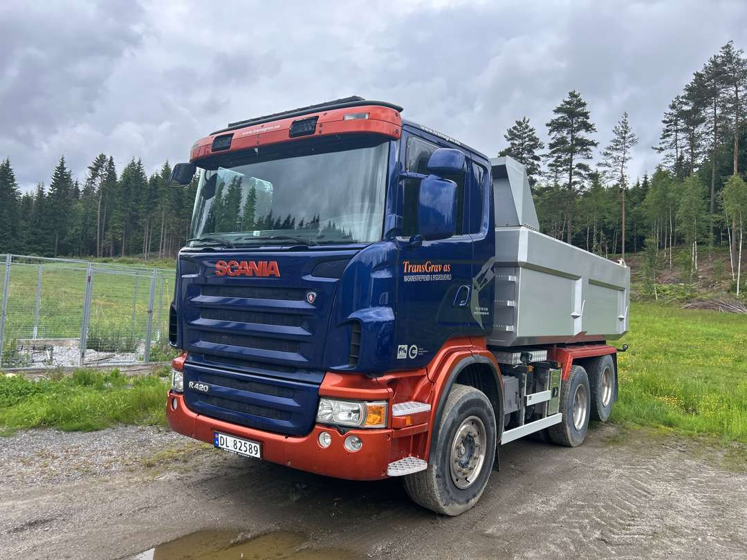 2008 Lastebil/dumper SCANIA R 420 CB6X2HNA EU-godkjent - Camion benne: photos 1 2008 Lastebil/dumper SCANIA R 420 CB6X2HNA EU-godkjent - Camion benne: photos 1