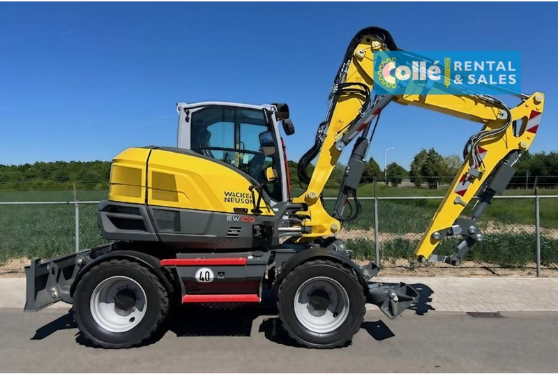 WACKER NEUSON EW 100 | 2024 - Pelle sur pneus: photos 3 WACKER NEUSON EW 100 | 2024 - Pelle sur pneus: photos 3