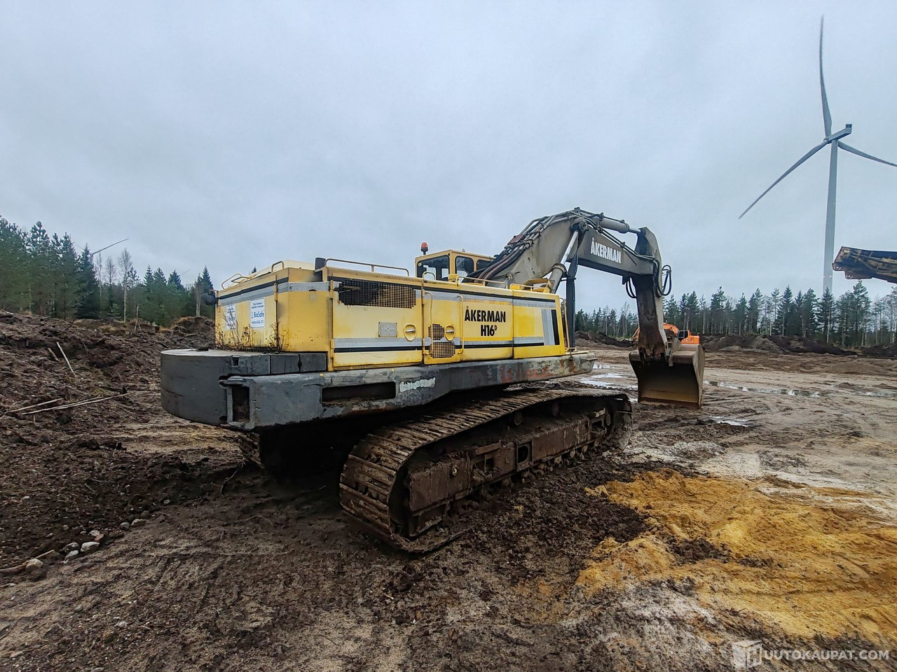 Åkerman H16D kaivinkone, 1992, Kurikka - Pelle sur chenille: photos 5 Åkerman H16D kaivinkone, 1992, Kurikka - Pelle sur chenille: photos 5