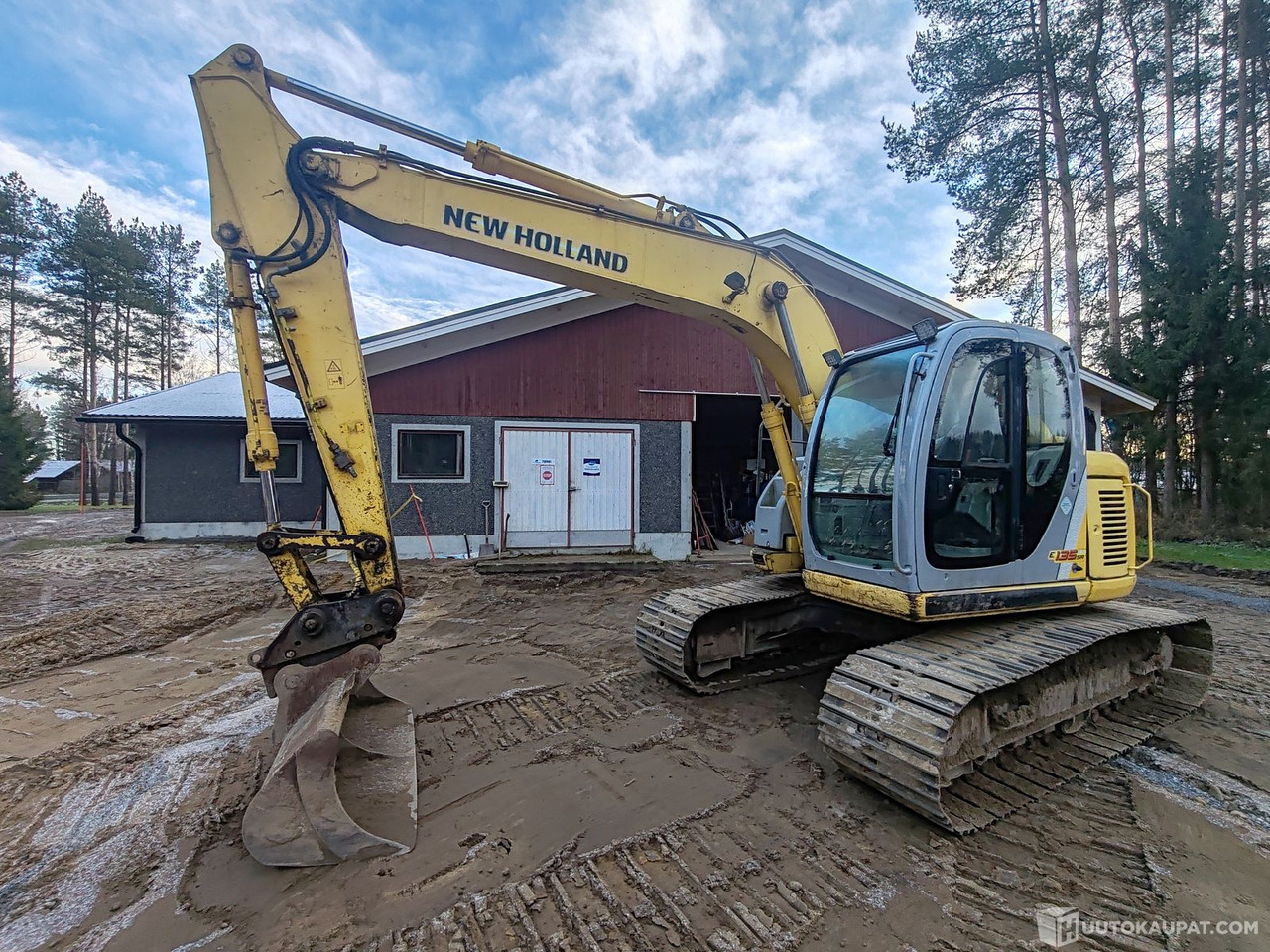 New Holland-Kobelco E135SR kaivinkone, 2006, Pedersöre - Autre matériel: photos 4 New Holland-Kobelco E135SR kaivinkone, 2006, Pedersöre - Autre matériel: photos 4