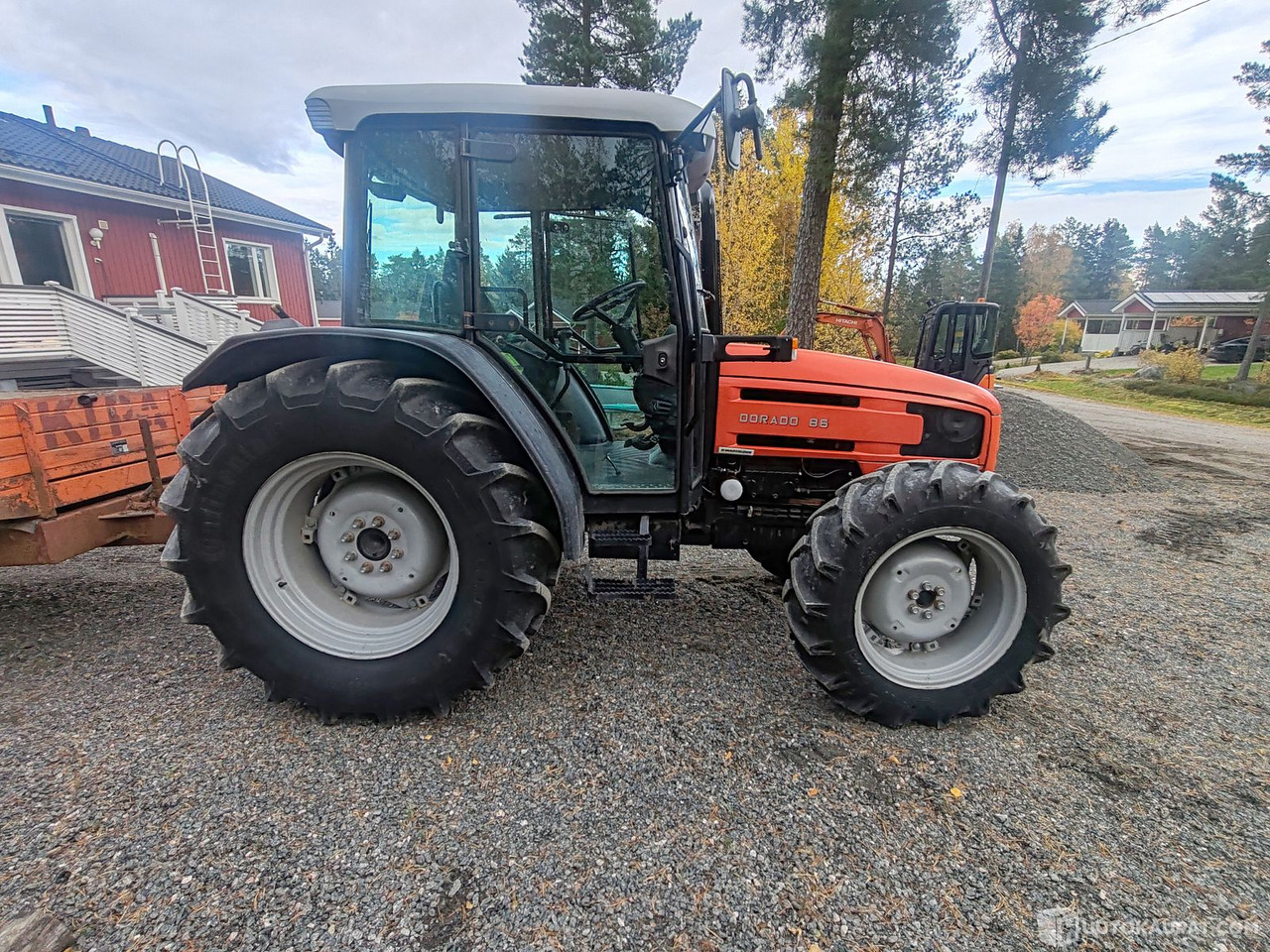 Same Dorado 86 traktori talven lumitöihin, 2005. MTK25, Uusikaupunki - Tracteur agricole: photos 2 Same Dorado 86 traktori talven lumitöihin, 2005. MTK25, Uusikaupunki - Tracteur agricole: photos 2