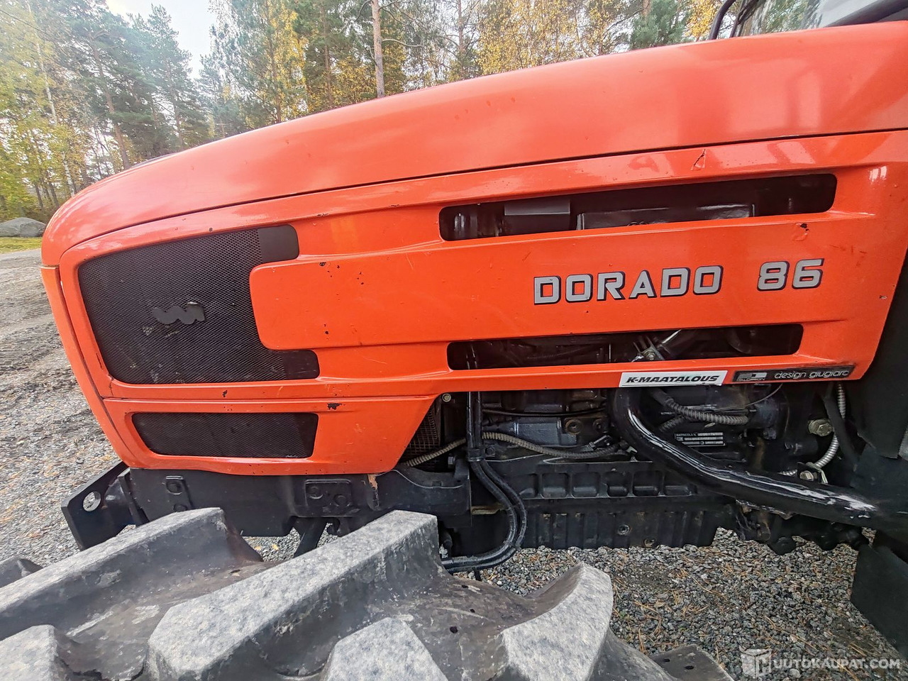 Tracteur agricole Same Dorado 86 traktori talven lumitöihin, 2005. MTK25, Uusikaupunki: photos 10