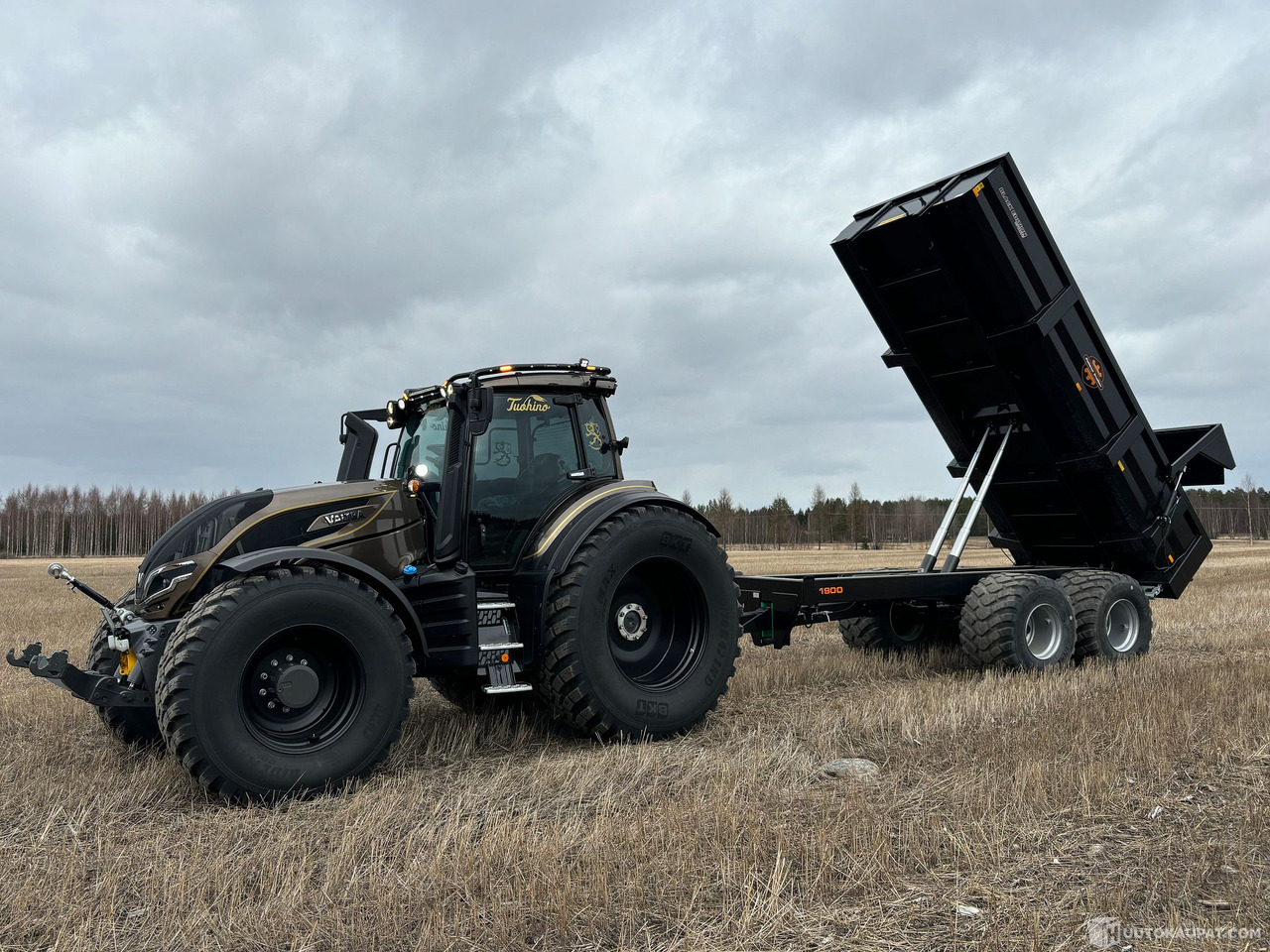 Valtra T 195 + Palmse Trailer, 2024 Tästä kylän komein yhdistelmä!, Kempele - Tracteur agricole: photos 4 Valtra T 195 + Palmse Trailer, 2024 Tästä kylän komein yhdistelmä!, Kempele - Tracteur agricole: photos 4