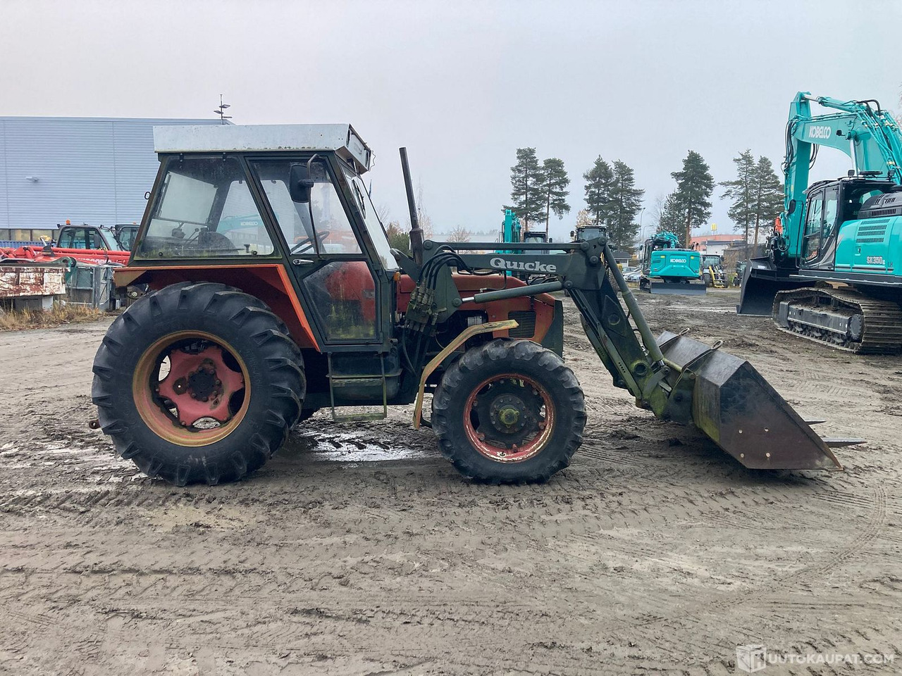 Zetor 7245, Nelivetotraktori, 1985, Marginaaliverollinen, Seinäjoki - Tracteur agricole: photos 4 Zetor 7245, Nelivetotraktori, 1985, Marginaaliverollinen, Seinäjoki - Tracteur agricole: photos 4