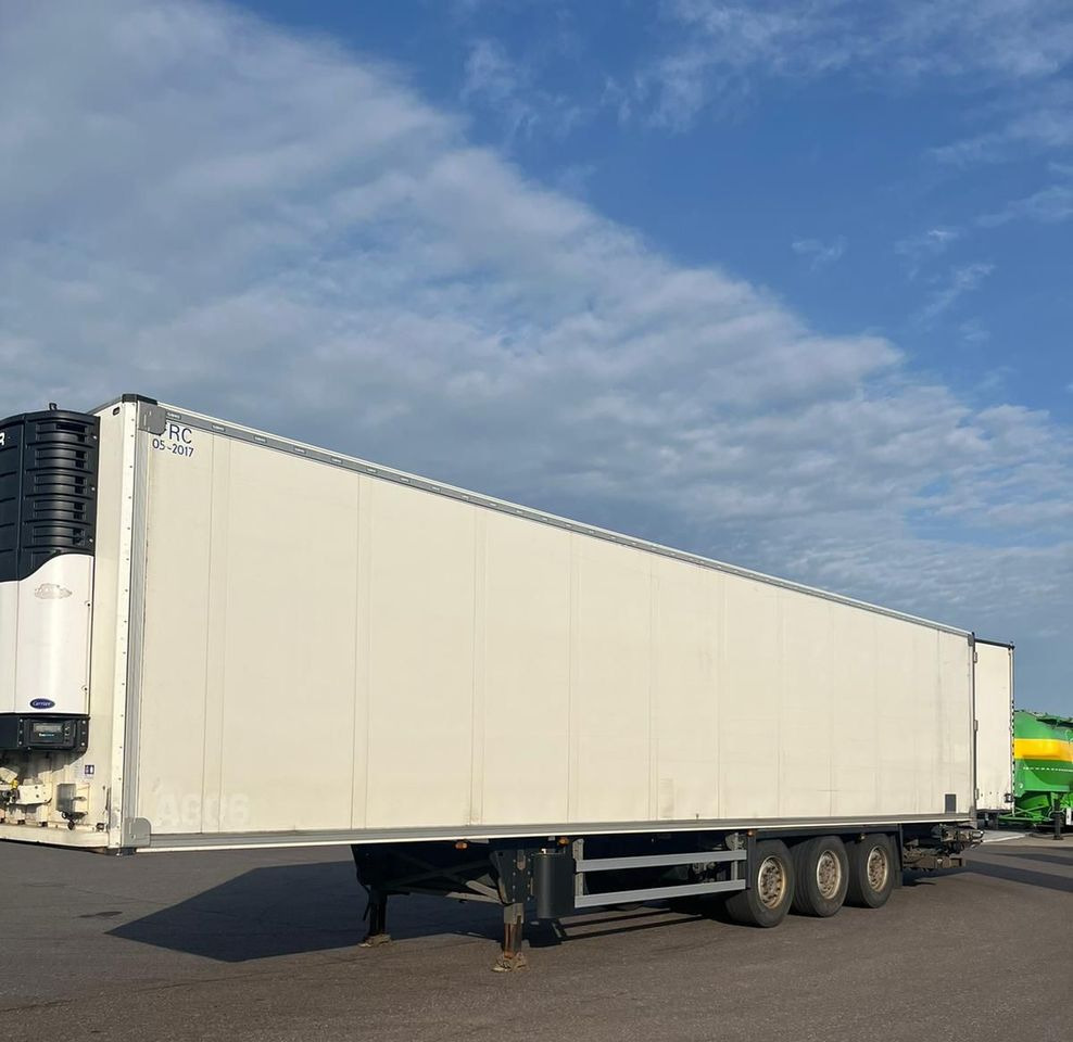 Schmitz Cargobull CARRIER MAXIMA 1300 / WINDA / DOPPEL STOCK / ŚCIANA GRODZIOWA / BELKI / PODNOSZONA OŚ / z Niemiec / TOP STAN 2011/ CARRIER CHŁODNIA CHLODNIA LODÓWKA PODWÓJNY ZAŁADUNEK PIĘTROWA - Semi-remorque frigorifique: photos 1 Schmitz Cargobull CARRIER MAXIMA 1300 / WINDA / DOPPEL STOCK / ŚCIANA GRODZIOWA / BELKI / PODNOSZONA OŚ / z Niemiec / TOP STAN 2011/ CARRIER CHŁODNIA CHLODNIA LODÓWKA PODWÓJNY ZAŁADUNEK PIĘTROWA - Semi-remorque frigorifique: photos 1