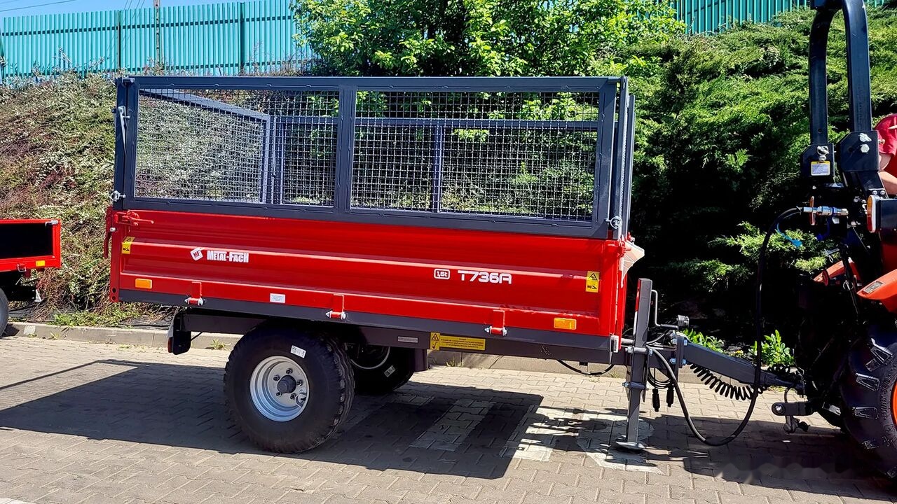 Metal-Fach T735A – 2,5t - Remorque agricole: photos 2 Metal-Fach T735A – 2,5t - Remorque agricole: photos 2
