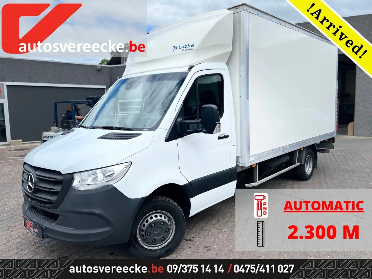 Mercedes-Benz Sprinter 515 KAST+LIFT + SPOILER (36.500ex) 2.300M - Fourgon grand volume: photos 1 Mercedes-Benz Sprinter 515 KAST+LIFT + SPOILER (36.500ex) 2.300M - Fourgon grand volume: photos 1