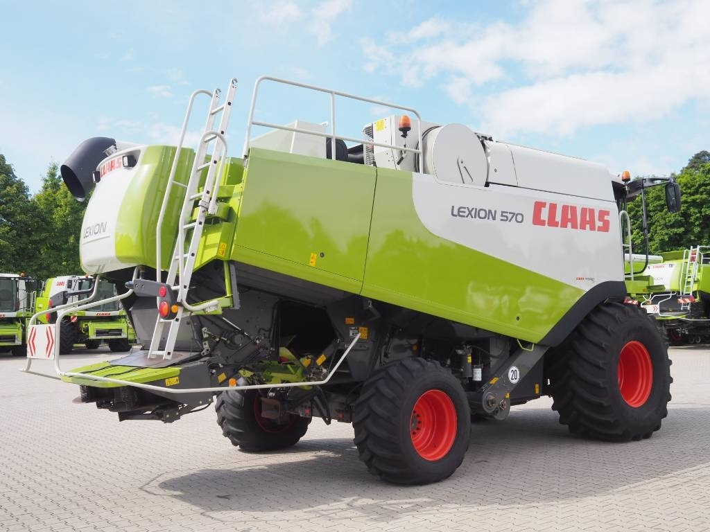 Claas Lexion 570 4WD + V750 - Moissonneuse-batteuse: photos 3 Claas Lexion 570 4WD + V750 - Moissonneuse-batteuse: photos 3