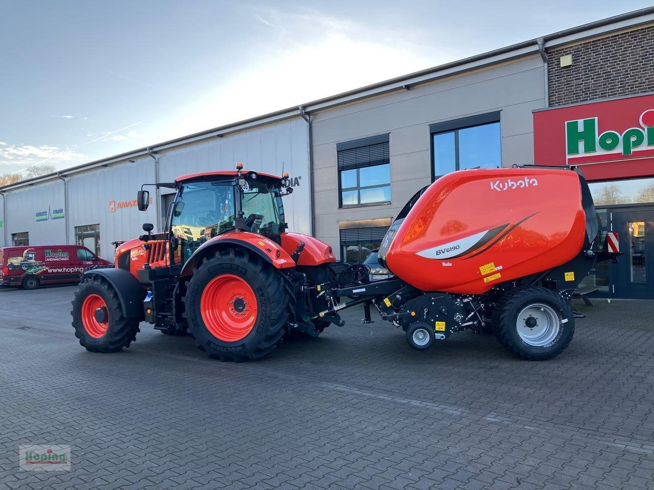Kubota BV6190 CF 15 N - Presse à balles rondes: photos 3 Kubota BV6190 CF 15 N - Presse à balles rondes: photos 3