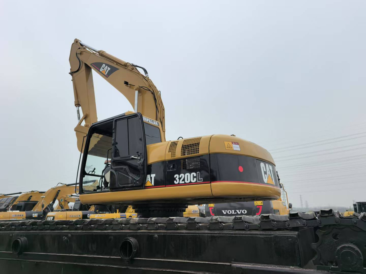 Excavatrice amphibie CATERPILLAR 320C boat excavator: photos 9