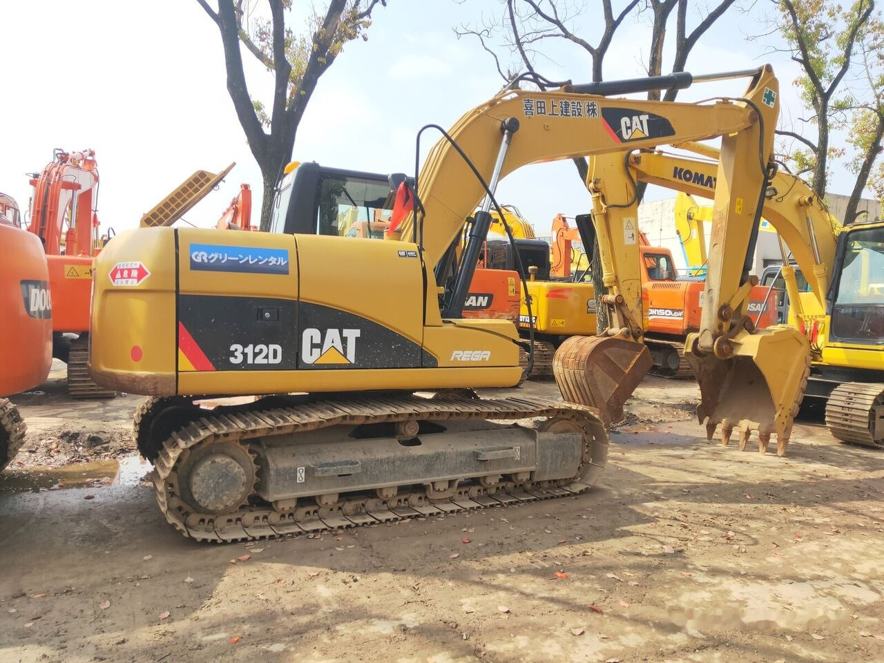 Caterpillar 312D - Pelle sur chenille: photos 5 Caterpillar 312D - Pelle sur chenille: photos 5