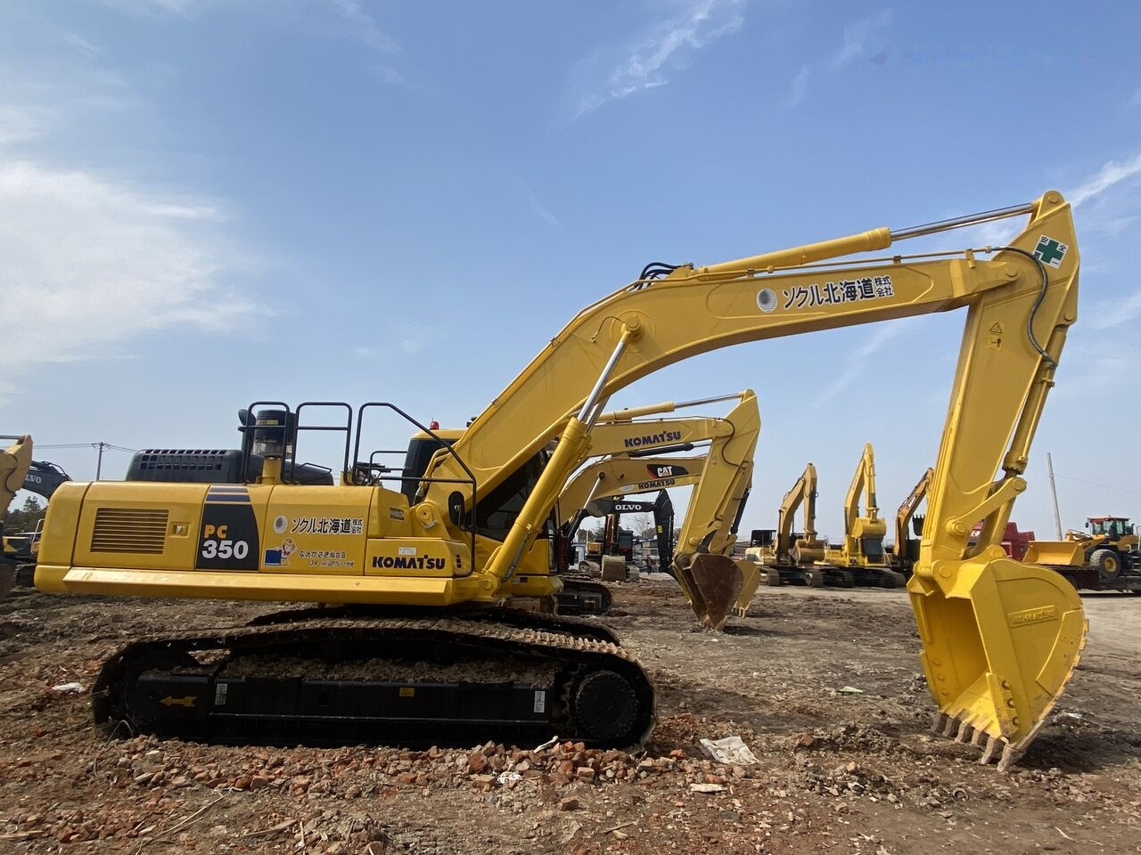 Pelle sur chenille Komatsu PC350: photos 9