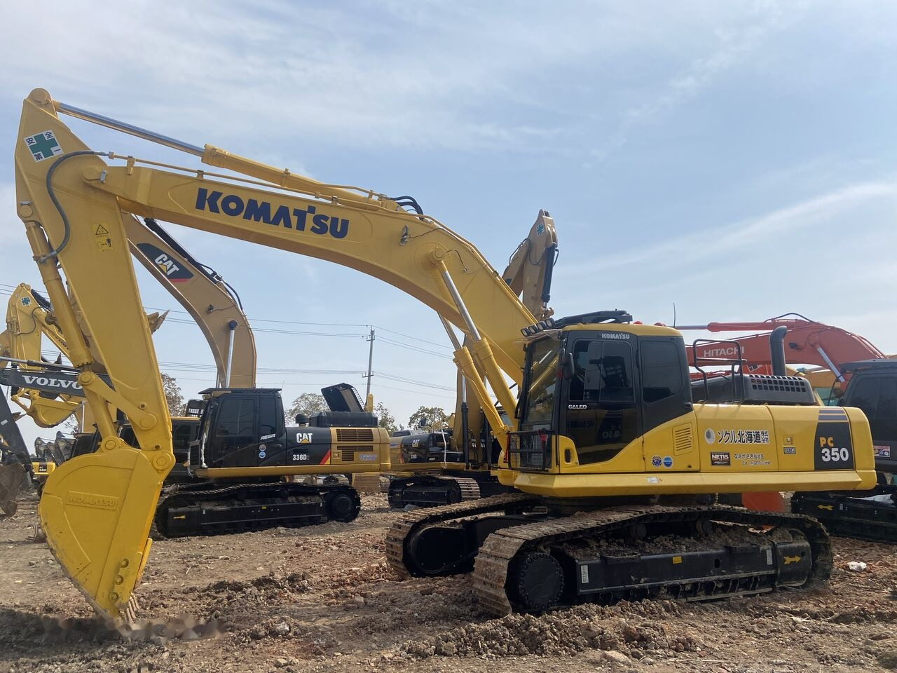 Pelle sur chenille Komatsu PC350: photos 7