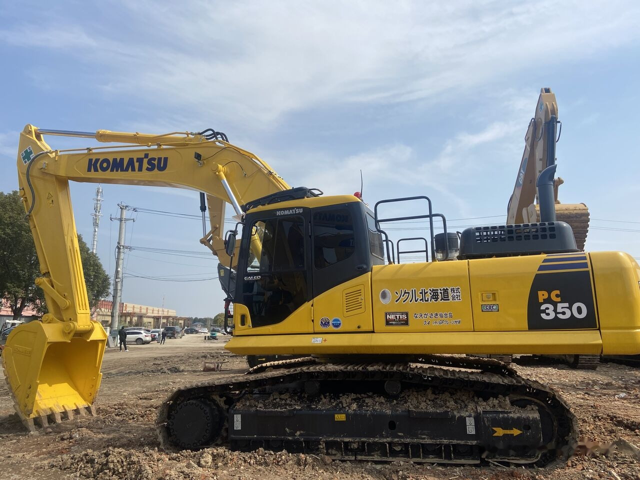 Pelle sur chenille Komatsu PC350: photos 8