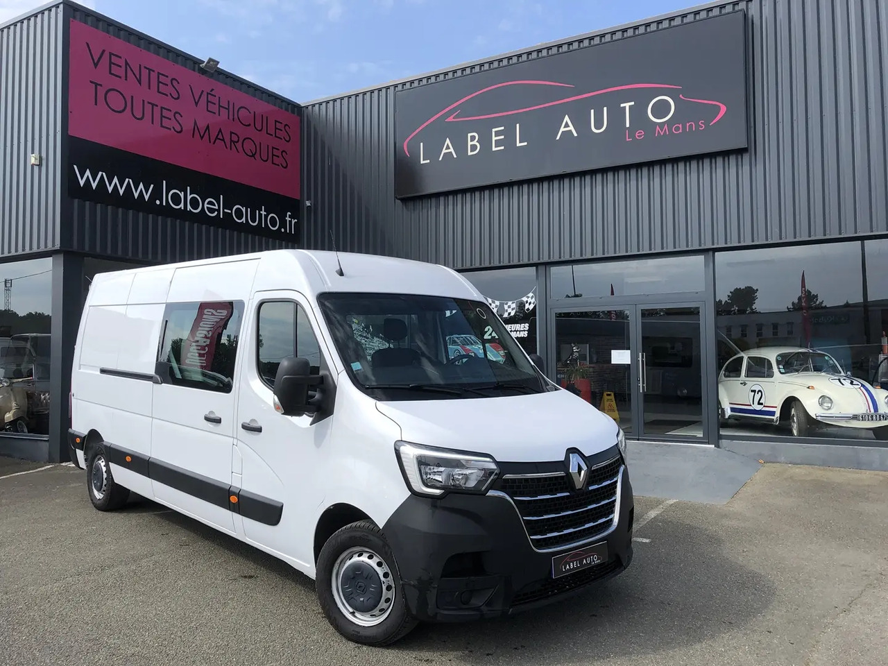 Utilitaire double cabine Renault Master F3300 L2H2 2.3 DCI 135CH CABINE APPROFONDIE CONFORT EURO6: photos 9