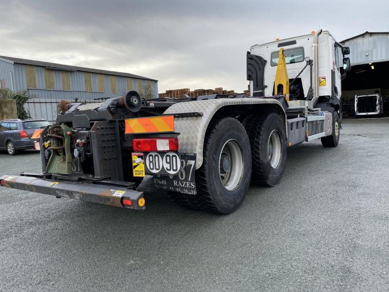 RENAULT C 430 P6X4 BRAS - Camion ampliroll: photos 2 RENAULT C 430 P6X4 BRAS - Camion ampliroll: photos 2