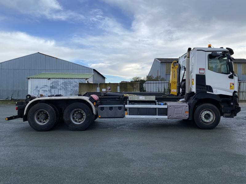 RENAULT C 430 P6X4 BRAS - Camion ampliroll: photos 3 RENAULT C 430 P6X4 BRAS - Camion ampliroll: photos 3