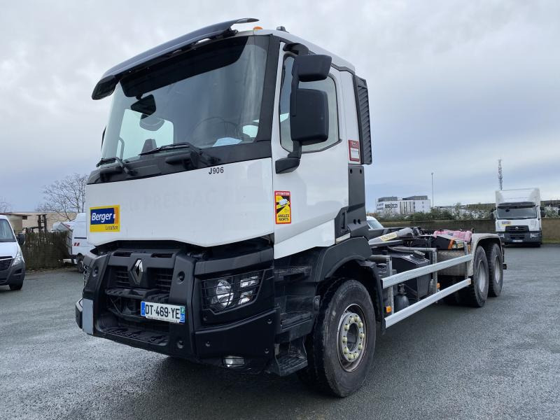 RENAULT C 430 P6X4 BRAS - Camion ampliroll: photos 1 RENAULT C 430 P6X4 BRAS - Camion ampliroll: photos 1