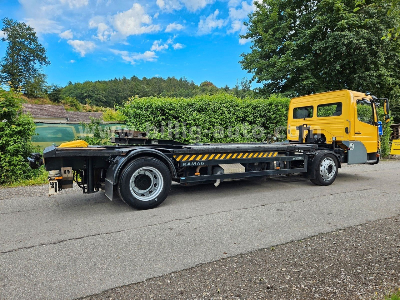 Mercedes-Benz Kamag * WBH 25 * Wiesel * Umsetzer * Sattelkupp. - Châssis cabine: photos 4 Mercedes-Benz Kamag * WBH 25 * Wiesel * Umsetzer * Sattelkupp. - Châssis cabine: photos 4