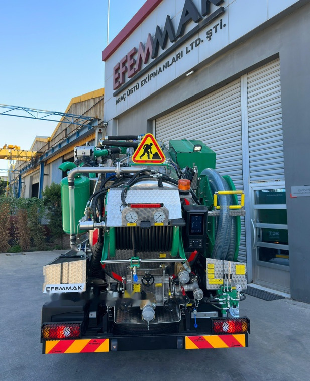 EFEMMAK S-Combi Combined Sewer Jetting And Vacuum Vehicle - Camion vidangeur: photos 2 EFEMMAK S-Combi Combined Sewer Jetting And Vacuum Vehicle - Camion vidangeur: photos 2