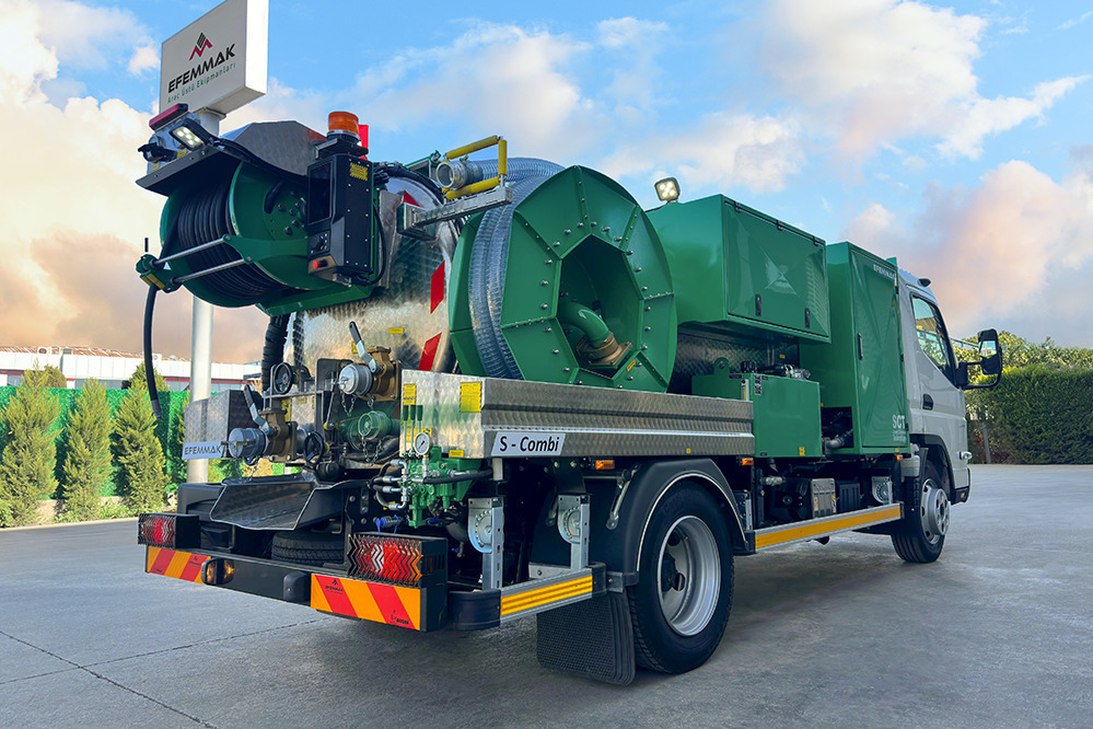 EFEMMAK S-Combi Combined Sewer Jetting And Vacuum Vehicle - Camion vidangeur: photos 3 EFEMMAK S-Combi Combined Sewer Jetting And Vacuum Vehicle - Camion vidangeur: photos 3