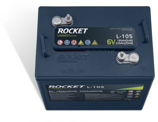 Akumulator trakcyjny 6V 225Ah - Accumulateur pour Nacelle: photos 3 Akumulator trakcyjny 6V 225Ah - Accumulateur pour Nacelle: photos 3