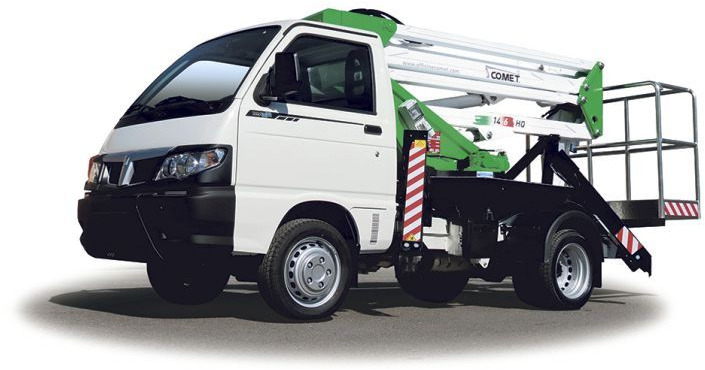 COMET Eurosky 14|2| 6 HQ JIB 14m zamontowany na Piaggio Porter Maxxi - Camion avec nacelle: photos 4 COMET Eurosky 14|2| 6 HQ JIB 14m zamontowany na Piaggio Porter Maxxi - Camion avec nacelle: photos 4