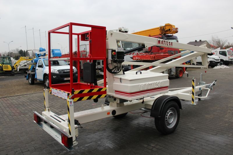 Nowy podnośnik na przyczepie Matilsa Parma 12 - Nacelle sur remorque: photos 3 Nowy podnośnik na przyczepie Matilsa Parma 12 - Nacelle sur remorque: photos 3