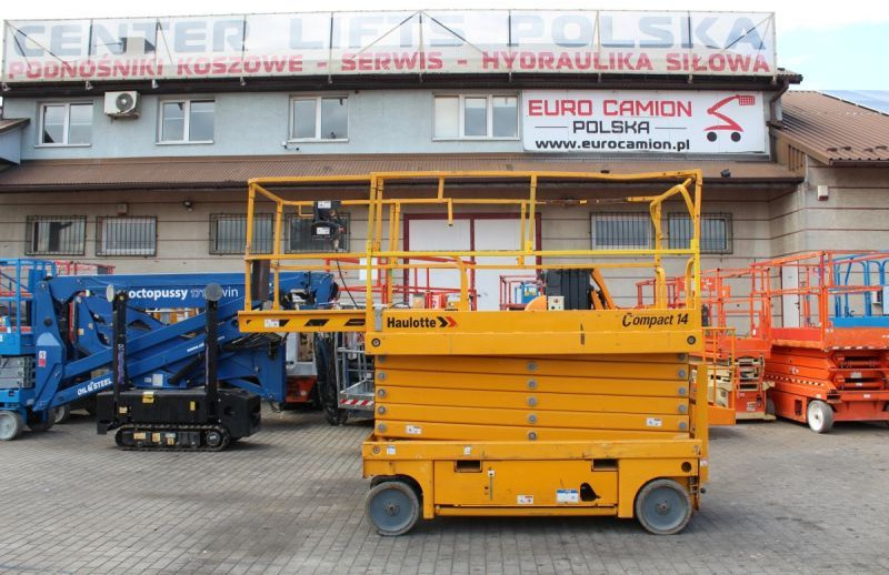 Podnośnik nożycowy elektryczny 14 m Haulotte Compact 14 - Nacelle ciseaux: photos 5 Podnośnik nożycowy elektryczny 14 m Haulotte Compact 14 - Nacelle ciseaux: photos 5