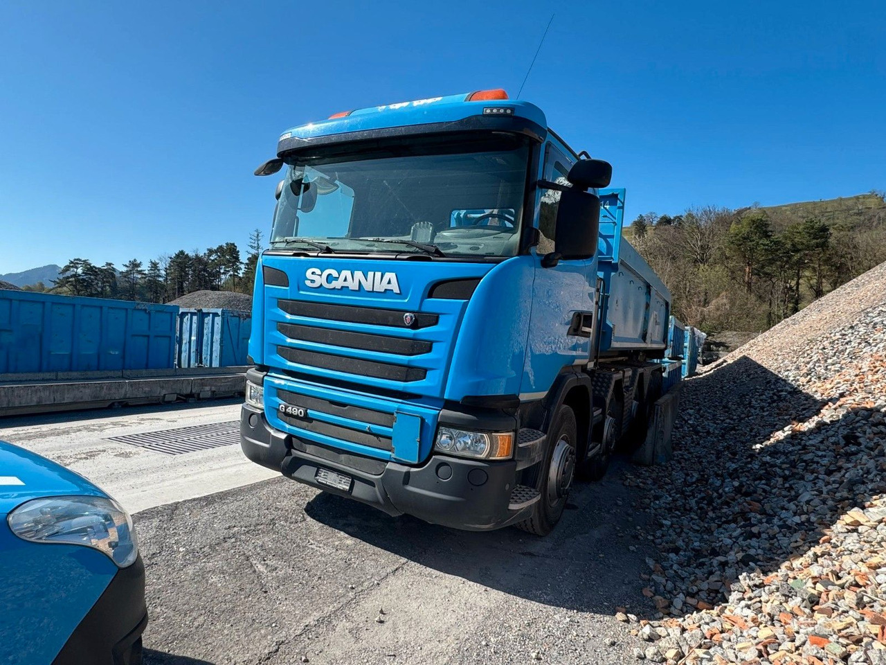 Scania G 490 - Camion ampliroll: photos 3 Scania G 490 - Camion ampliroll: photos 3