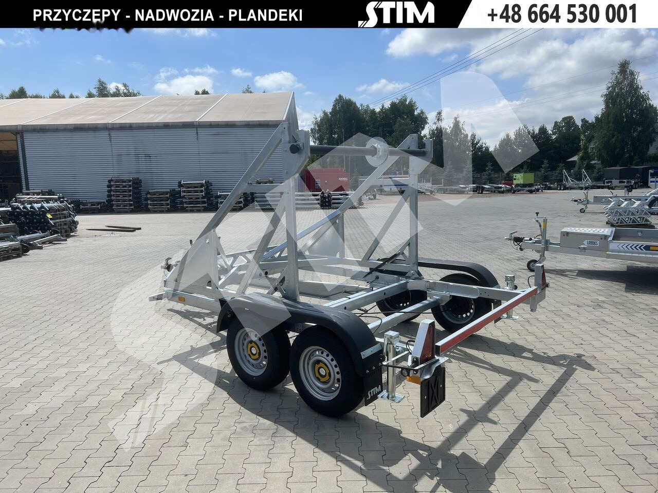 Stim S22/KB-35WR-KN - Remorque porte-touret: photos 4 Stim S22/KB-35WR-KN - Remorque porte-touret: photos 4