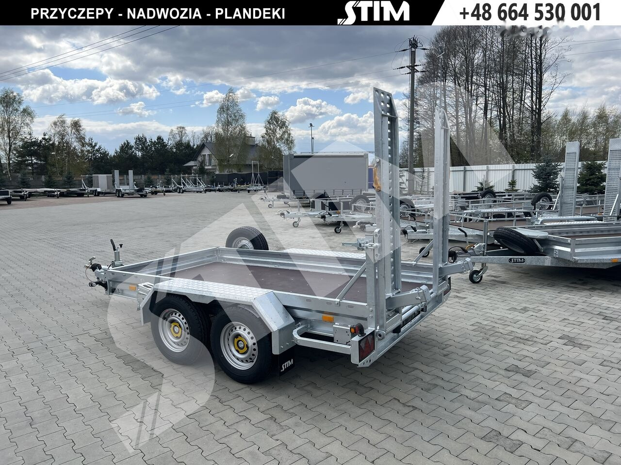 Stim S22/KP-KN/30-27 - Remorque porte engin: photos 5 Stim S22/KP-KN/30-27 - Remorque porte engin: photos 5