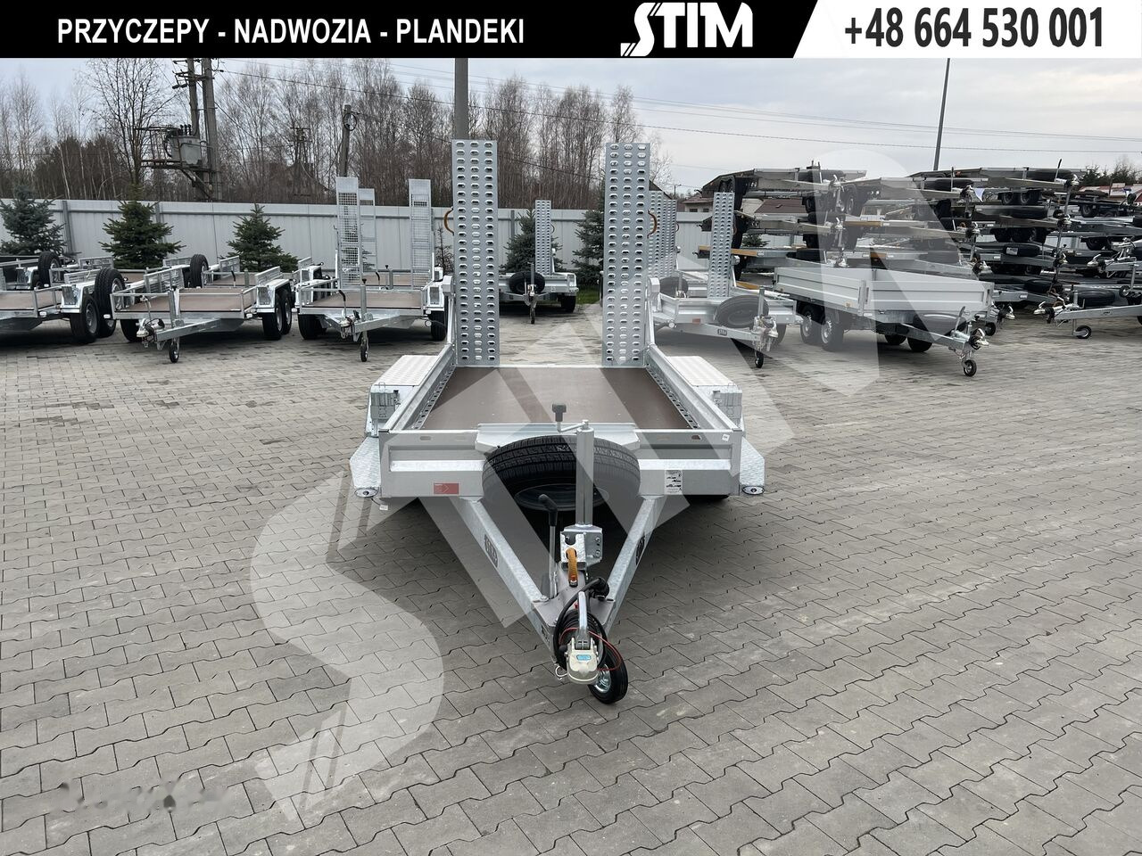 Stim S22/KP-KN/32-30 - Remorque porte engin: photos 2 Stim S22/KP-KN/32-30 - Remorque porte engin: photos 2