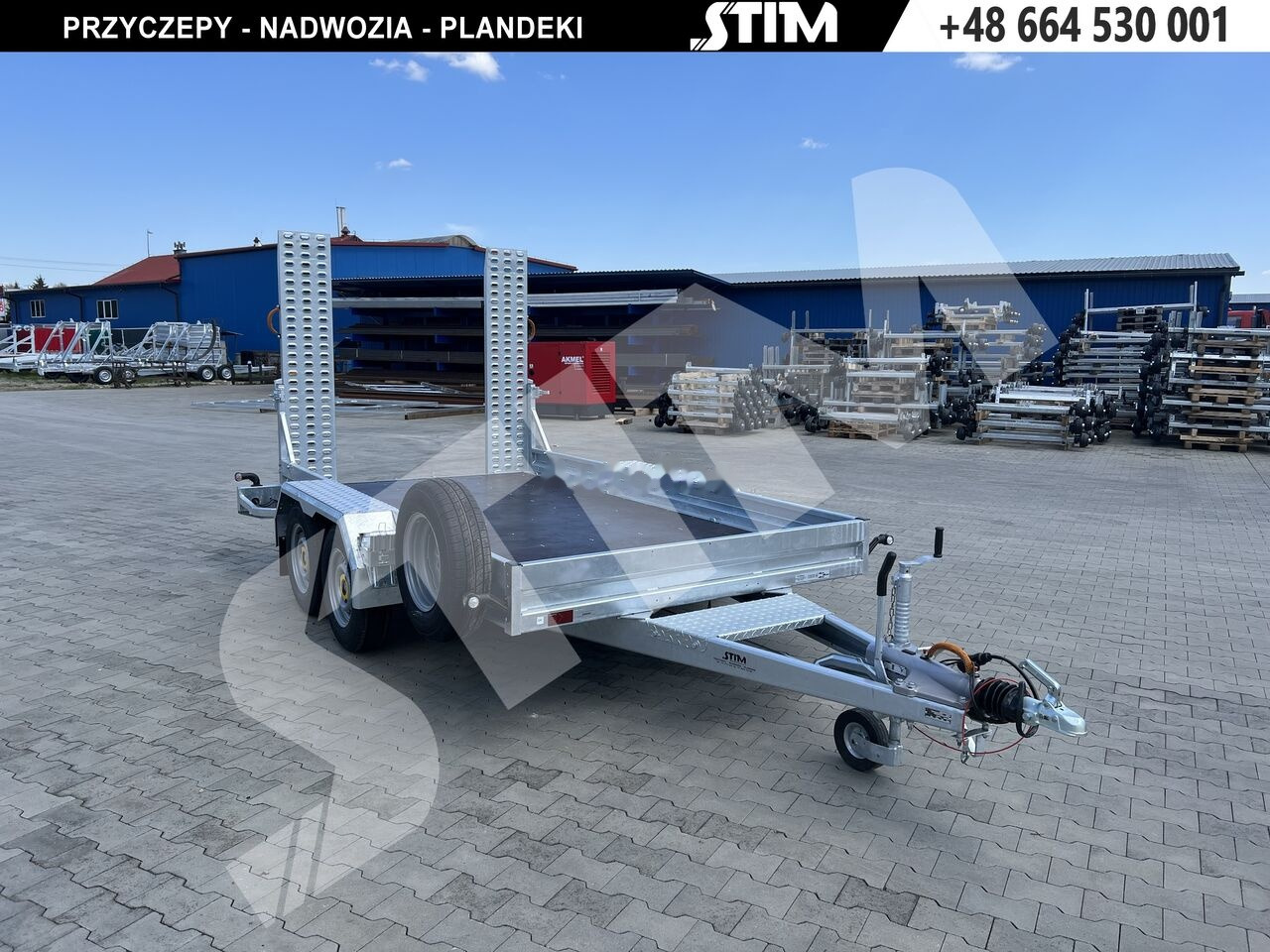 Stim S22/KP-KN/35-35 - Remorque porte engin: photos 1 Stim S22/KP-KN/35-35 - Remorque porte engin: photos 1