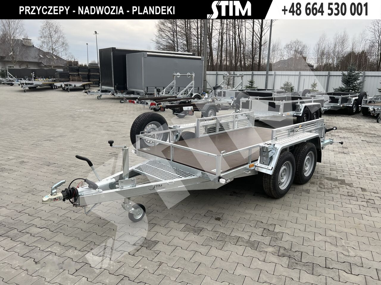 Stim S22/KP-ST/30-27 - Remorque porte engin: photos 4 Stim S22/KP-ST/30-27 - Remorque porte engin: photos 4