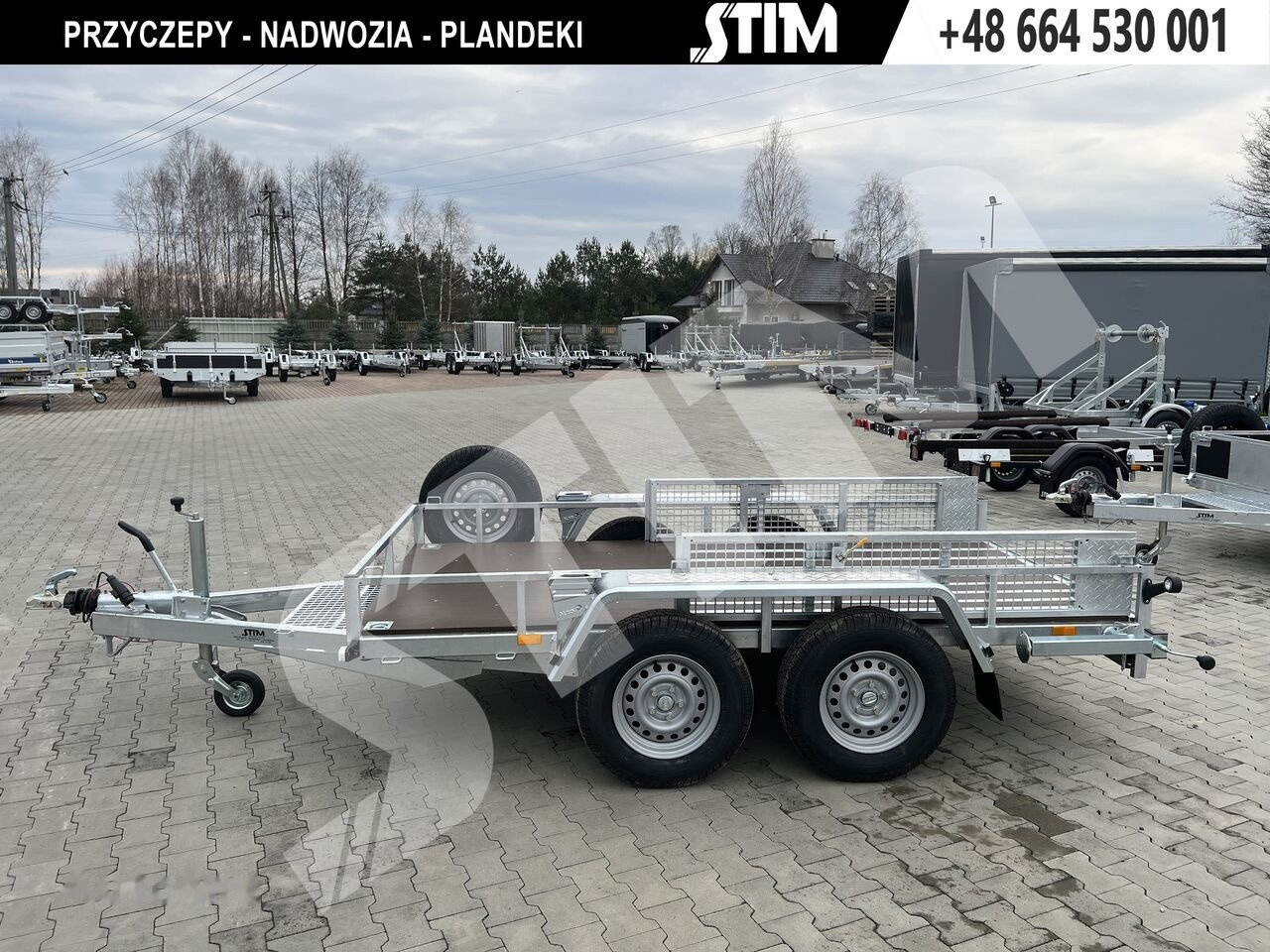 Stim S22/KP-ST/30-27 - Remorque porte engin: photos 5 Stim S22/KP-ST/30-27 - Remorque porte engin: photos 5