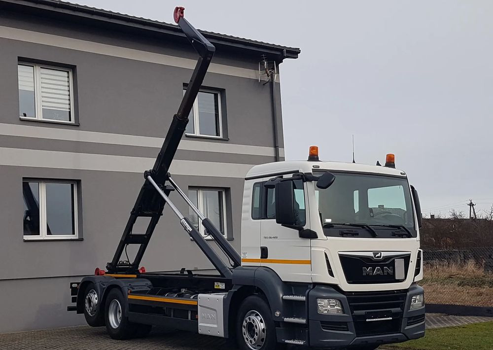 MAN TGS 26.420 E6 HAKOWIEC HS20 6x2 3-OSIE - Camion ampliroll: photos 1 MAN TGS 26.420 E6 HAKOWIEC HS20 6x2 3-OSIE - Camion ampliroll: photos 1