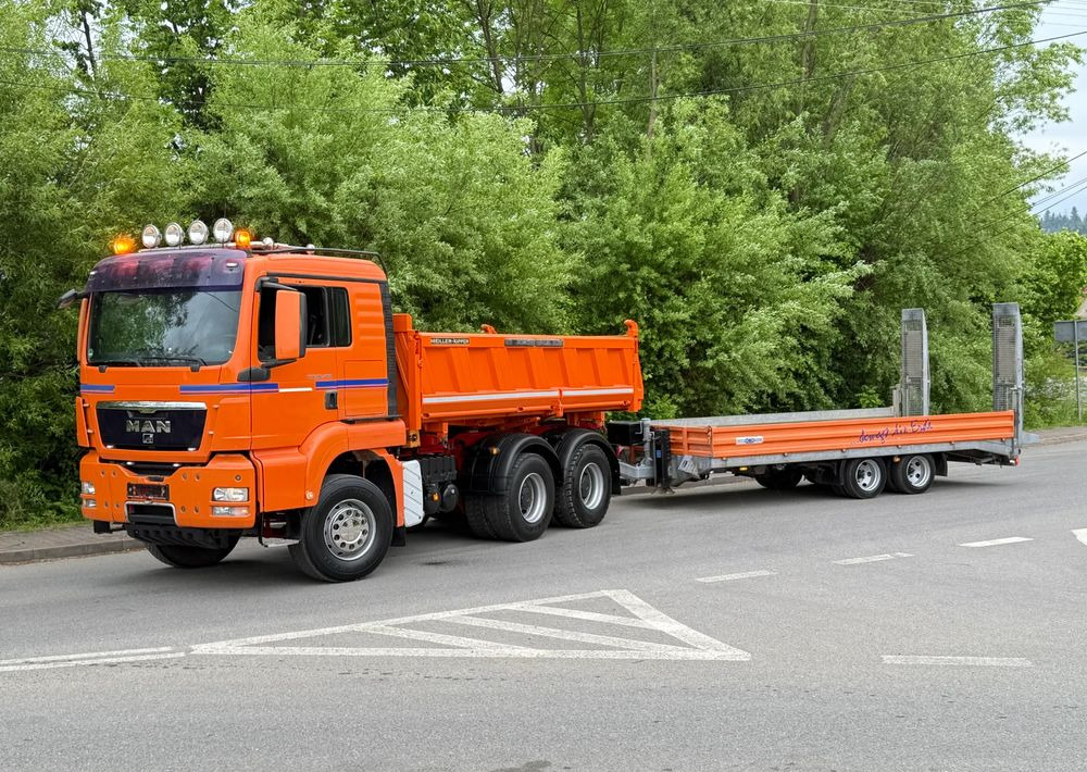 MAN * Kiper * Wywrotka * 26-480 * MAN TGS 6x4 Bordmatic * Zastaw Tandem Niskopodwozie * Stan Perfekcyjny * - Camion benne: photos 1 MAN * Kiper * Wywrotka * 26-480 * MAN TGS 6x4 Bordmatic * Zastaw Tandem Niskopodwozie * Stan Perfekcyjny * - Camion benne: photos 1