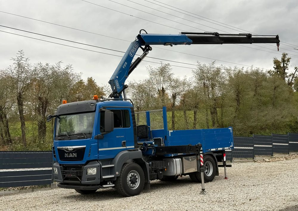 MAN * MAN 18.440 TGS * 4x4 * HDS Fassi F215 * Sprowadzony * 95 000 KM ! * Stan Jak Nowy - Camion plateau, Camion grue: photos 1 MAN * MAN 18.440 TGS * 4x4 * HDS Fassi F215 * Sprowadzony * 95 000 KM ! * Stan Jak Nowy - Camion plateau, Camion grue: photos 1