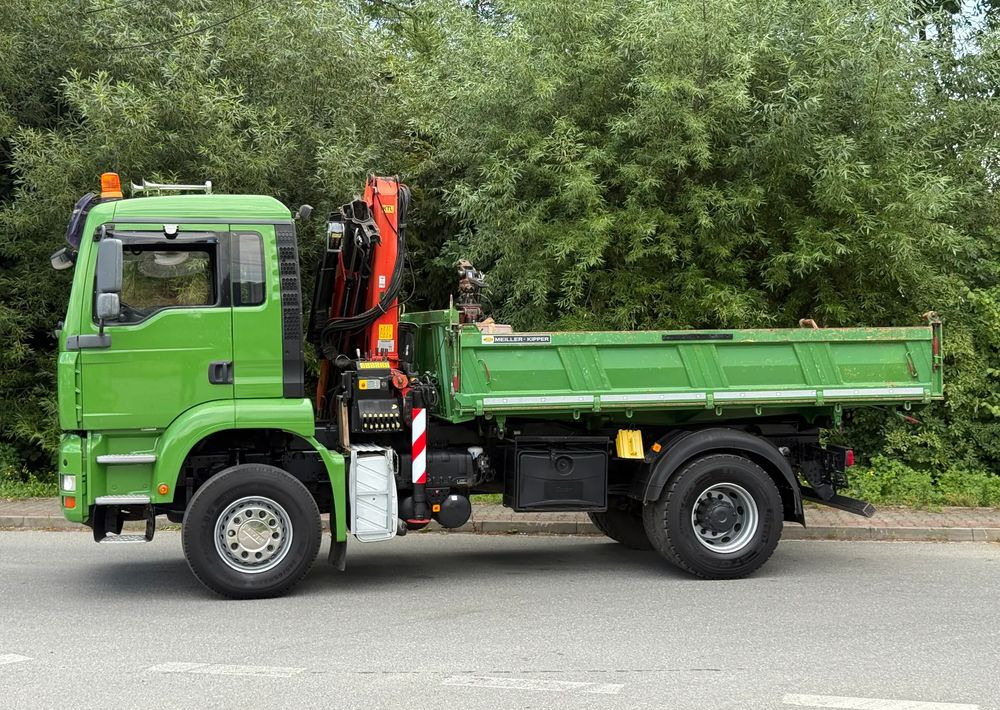 Camion benne MAN * MAN TGA 18-360 * Kiper Wywrotka * 4x2 * Kran Palfinger PK 9501 Sprowadzony: photos 20