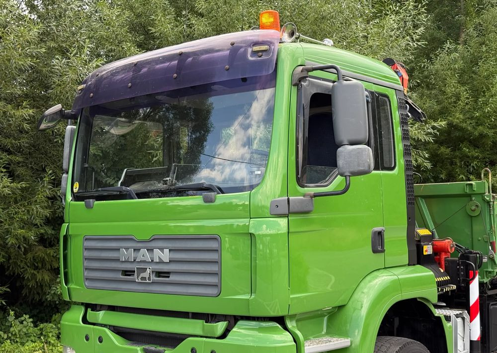 Camion benne MAN * MAN TGA 18-360 * Kiper Wywrotka * 4x2 * Kran Palfinger PK 9501 Sprowadzony: photos 14