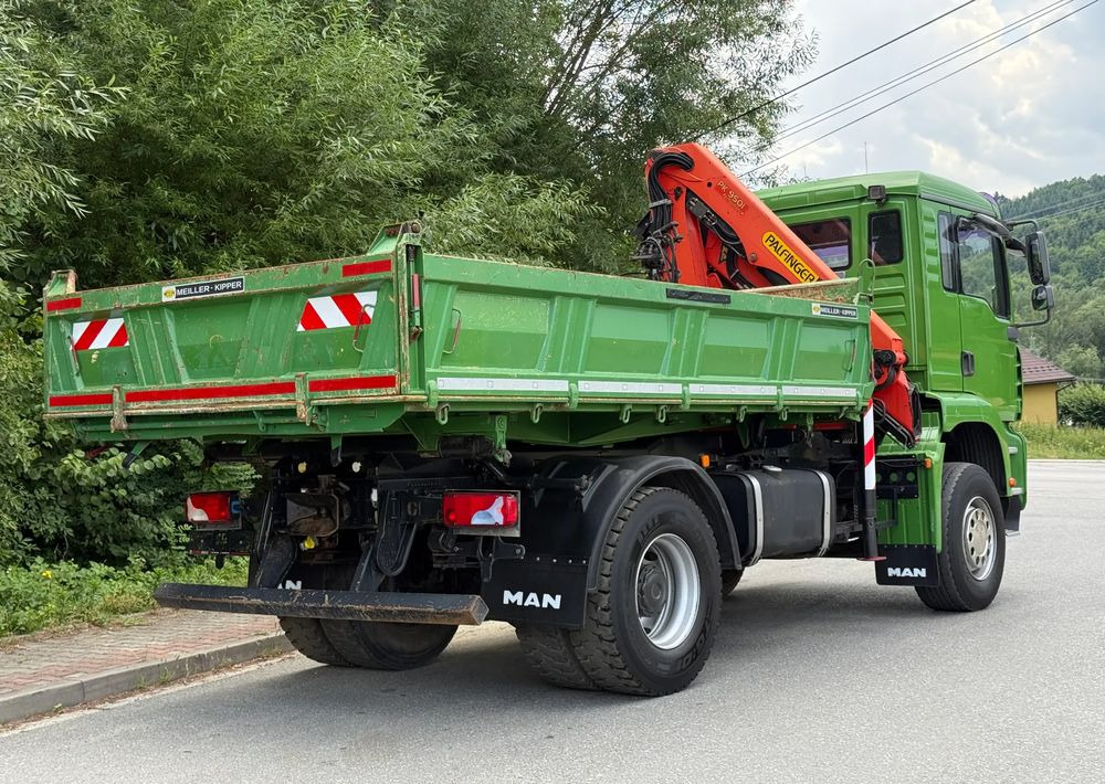 Camion benne MAN * MAN TGA 18-360 * Kiper Wywrotka * 4x2 * Kran Palfinger PK 9501 Sprowadzony: photos 10