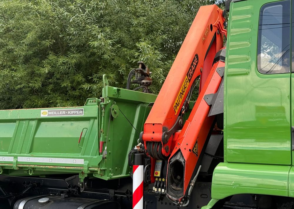 Camion benne MAN * MAN TGA 18-360 * Kiper Wywrotka * 4x2 * Kran Palfinger PK 9501 Sprowadzony: photos 6