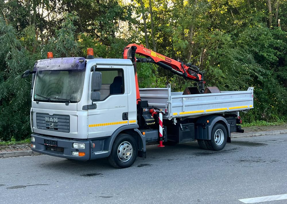 MAN MAN TGL 12-240 Kiper Wywrotka 4x2 Kran PALFINGER PK 12500 BARDZO DOBRY STAN — crédit-bail MAN MAN TGL 12-240 Kiper Wywrotka 4x2 Kran PALFINGER PK 12500 BARDZO DOBRY STAN: photos 20